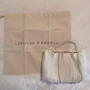 Loeffler Randall Brit Pleated Clutch On Chain